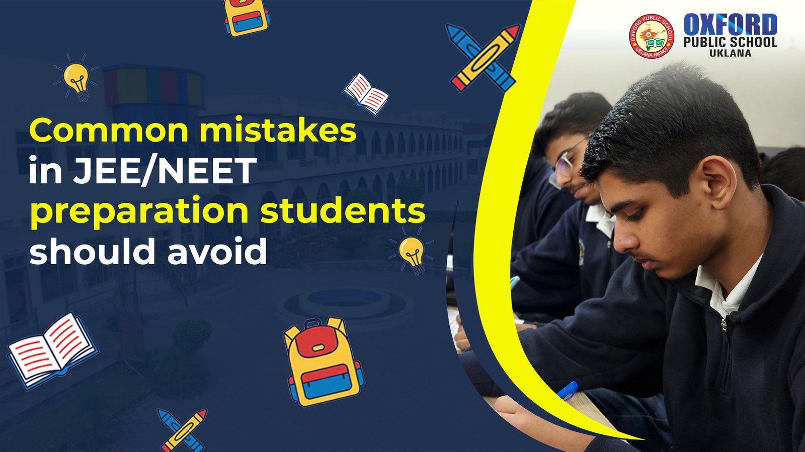Common mistakes in JEENEET preparation students should avoid