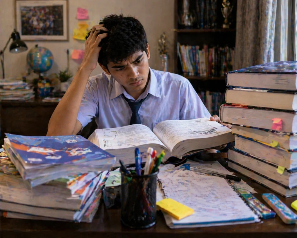 Student skipping NCERT books leading to common mistakes in JEE NEET preparation